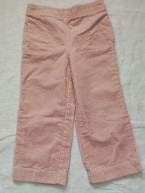 LOFT Pink Corduroy Wide-Leg Kids Pants
